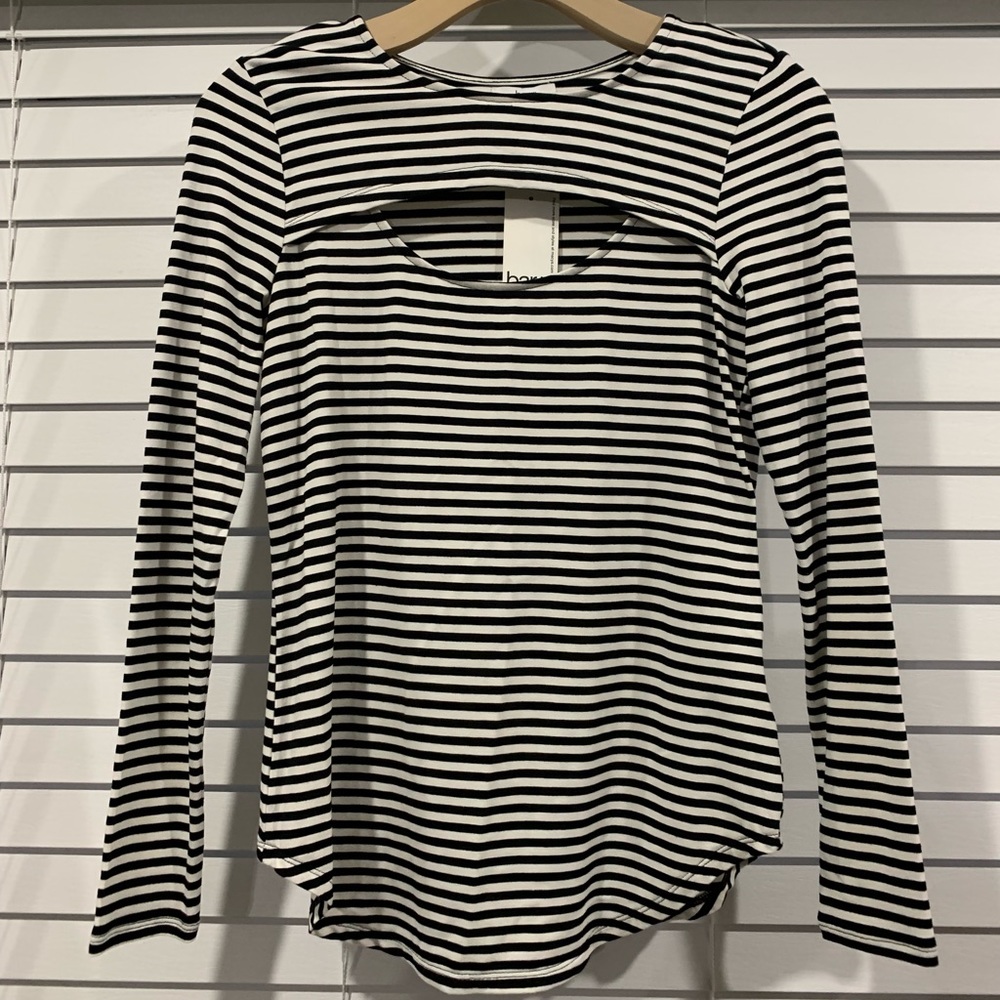 bar III, Striped Top - S (NWT)